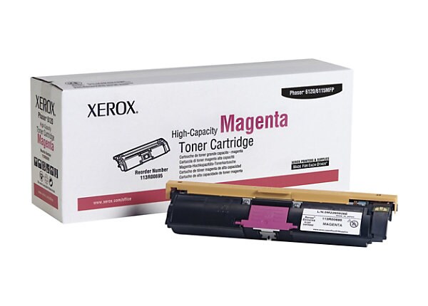 Xerox Phaser 6120 - High Capacity - magenta - original - toner cartridge
