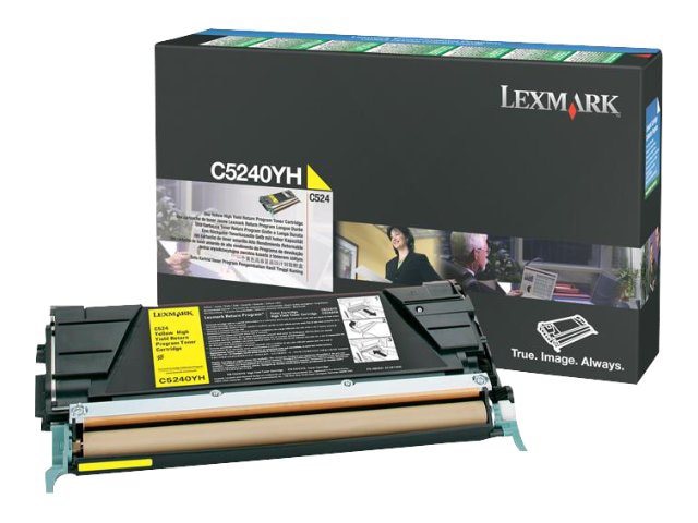 Lexmark Return Program C5240 Hi-Yield Yellow Toner Cartridge