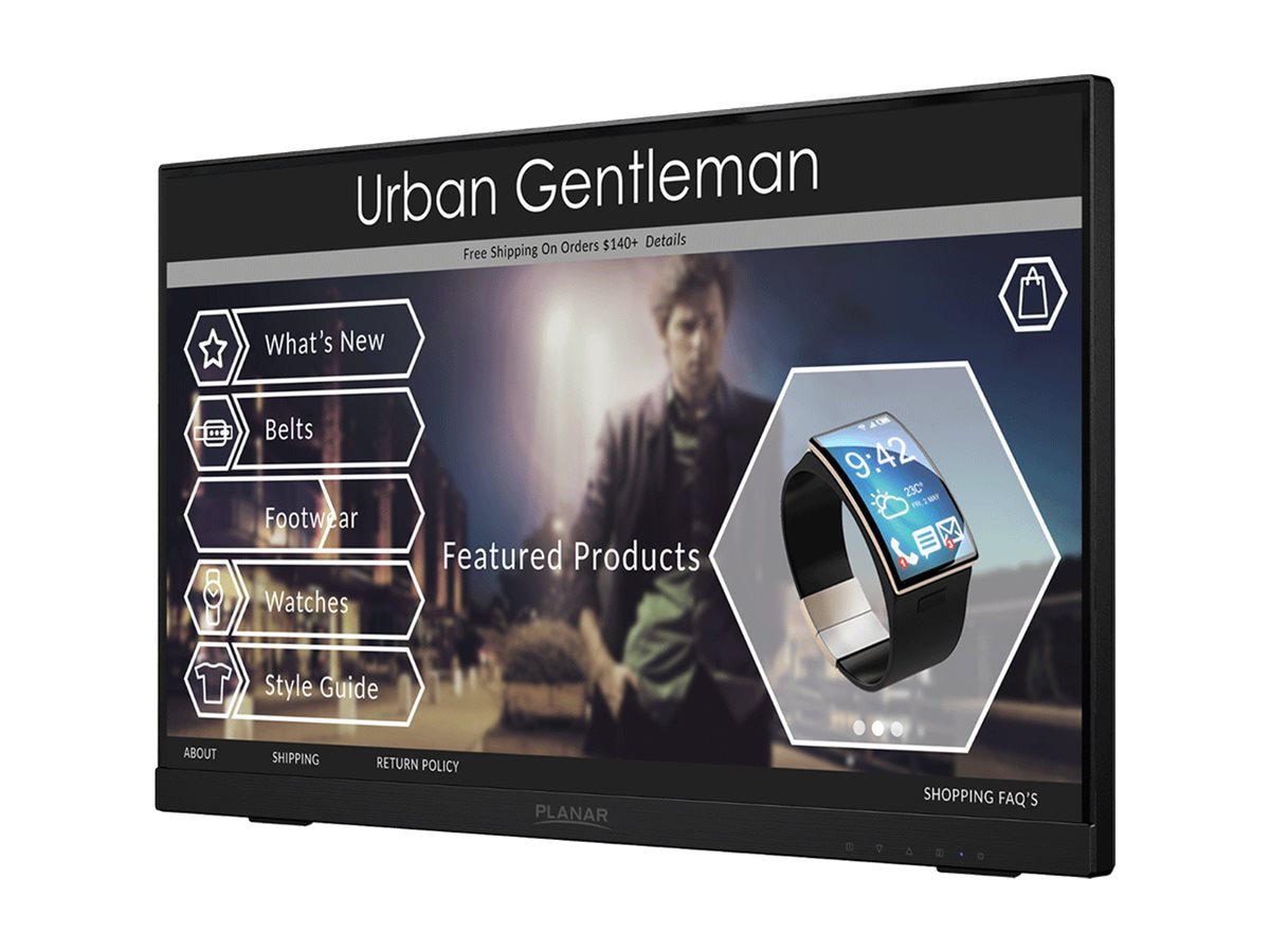 Planar Helium PCT2235 - LED monitor - Full HD (1080p) - 22" - with 3-Years