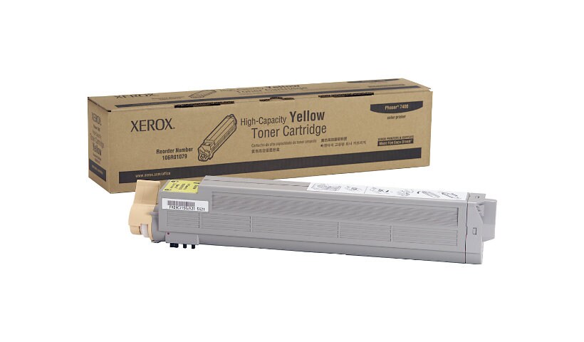 Xerox Phaser 7400 - High Capacity - yellow - original - toner cartridge