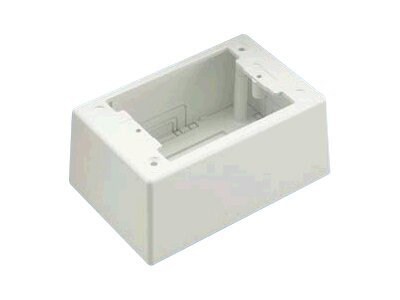 Panduit Pan-Way Power Rated Surface Mount Outlet Box - surface mount box