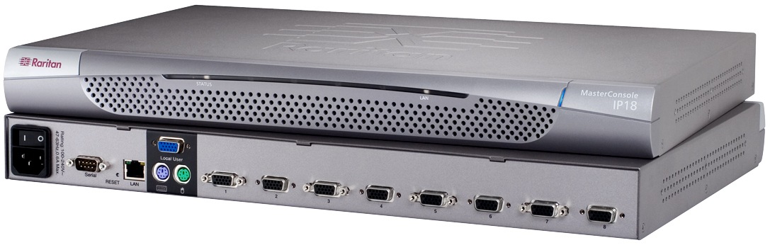 Raritan MasterConsole IP18 Bundled with 8 CMCIP20 2M KVM Cables
