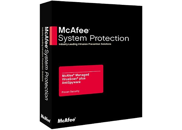 McAfee® Managed VirusScan® plus Anti-Spyware