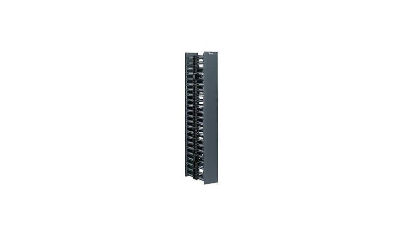 Panduit NetRunner Vertical Cable Management - rack cable management panel (vertical) - 22U