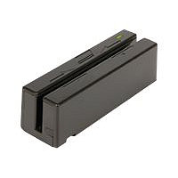 Magtek USB Swipe Reader with Keyboard Emulation - magnetic card reader - US