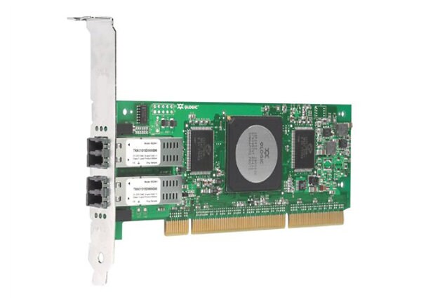 QLogic PCI-X 4Gb 2PT Fibre Host Bus Adapter – STD FW