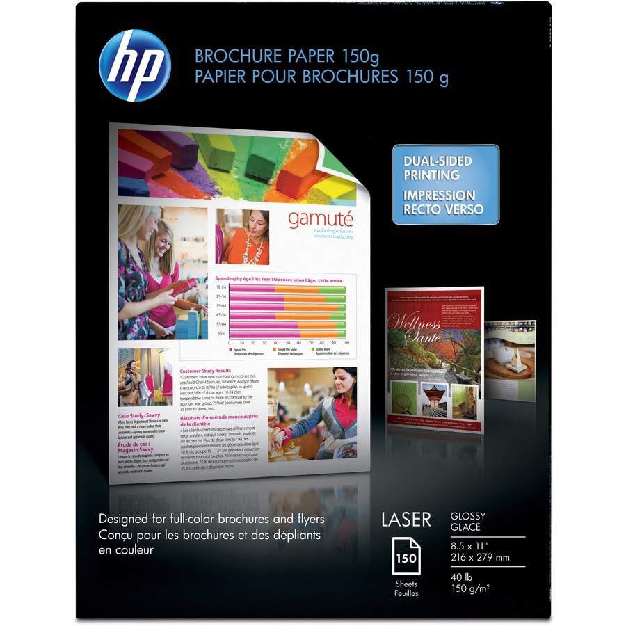 HP Color Laser Glossy Brochure Paper