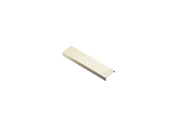 Leviton Hinged Cover for M Blocks - cable raceway cover
