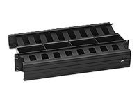 Leviton Versi-Duct Horizontal Slotted Duct - rack cable management kit (hor