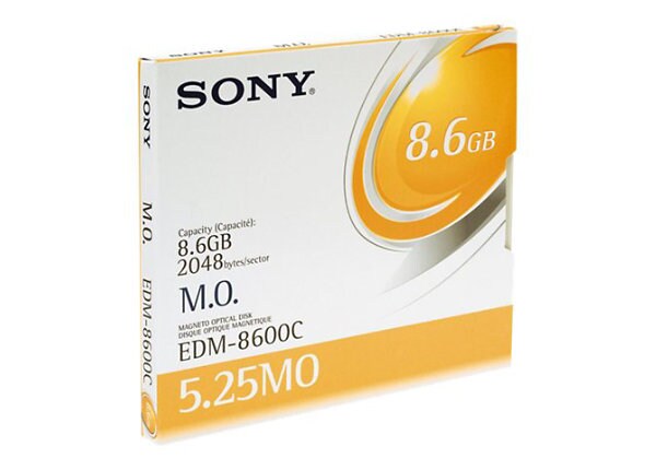 Sony EDM-8600C - MO x 1 - 8.6 GB - storage media