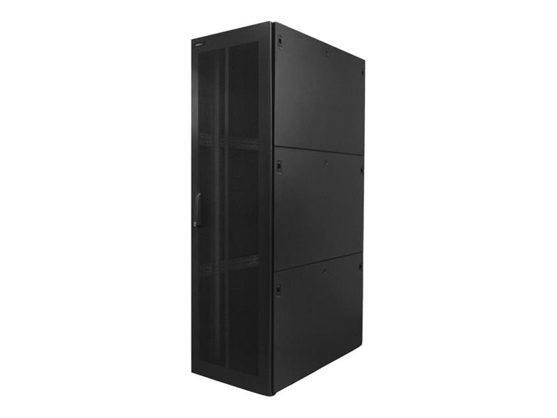 StarTech.com 42U 42in Server Rack Cabinet - Rack - black - 42U - 19"