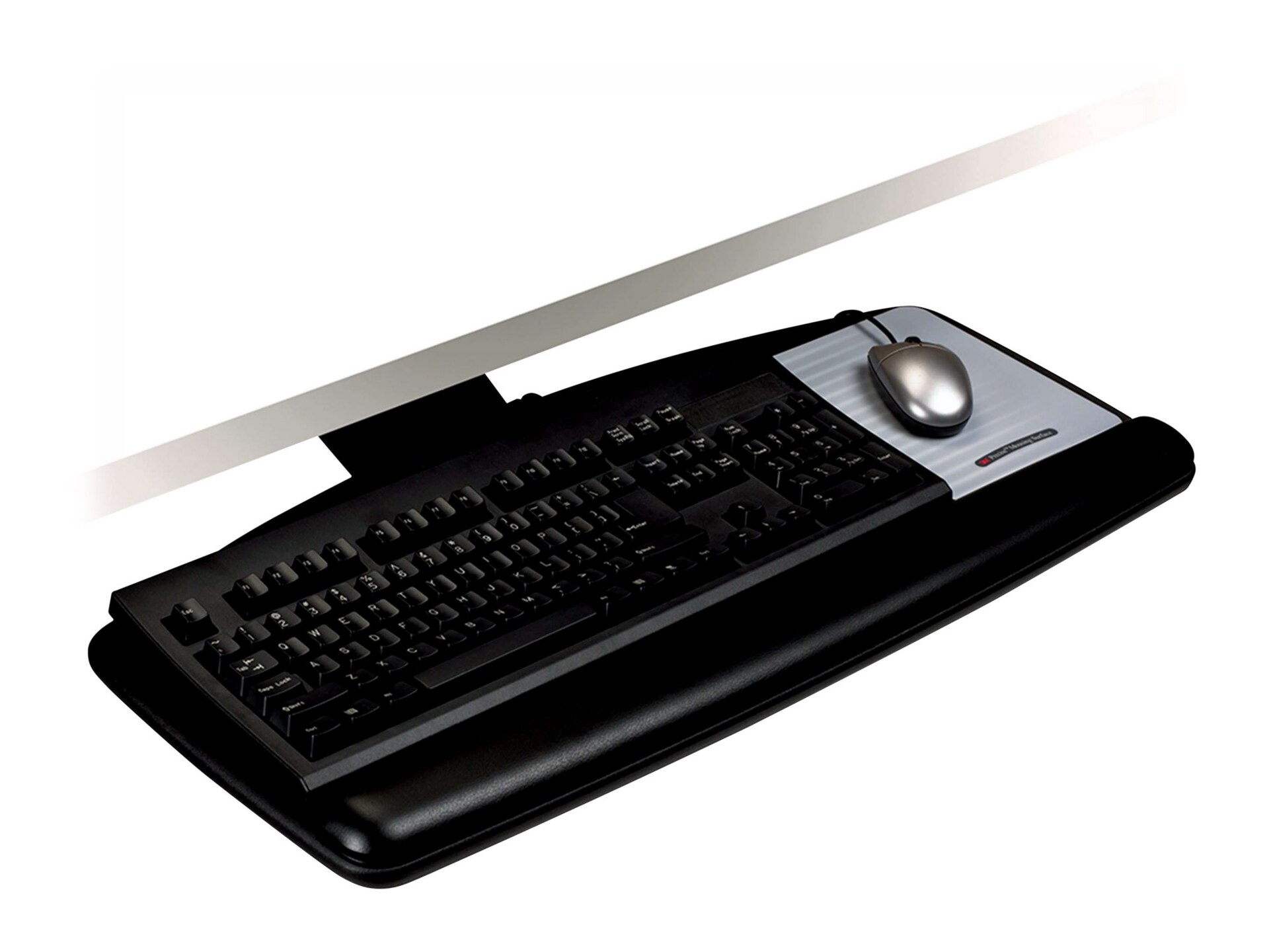 3M 17" Knob Adjustable Keyboard Tray