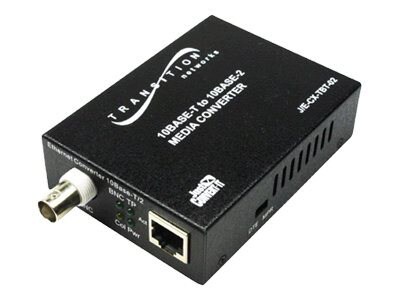 Transition Networks Just Convert It Stand Alone Media Converter Media Con J E Cx Tbt 02 Network Adapters Cdw Com