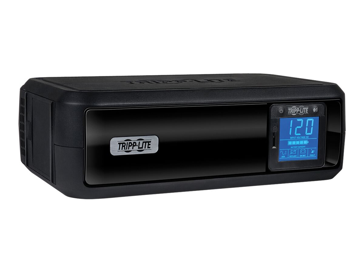 Tripp Lite UPS 900VA 475W Battery Back Up Tower LCD AVR 120V USB - onduleur - 475 Watt - 900 VA