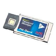 APC BIOMETRIC PASSWORD MANAGER PC CARD 4000 - fingerprint reader - PC Card