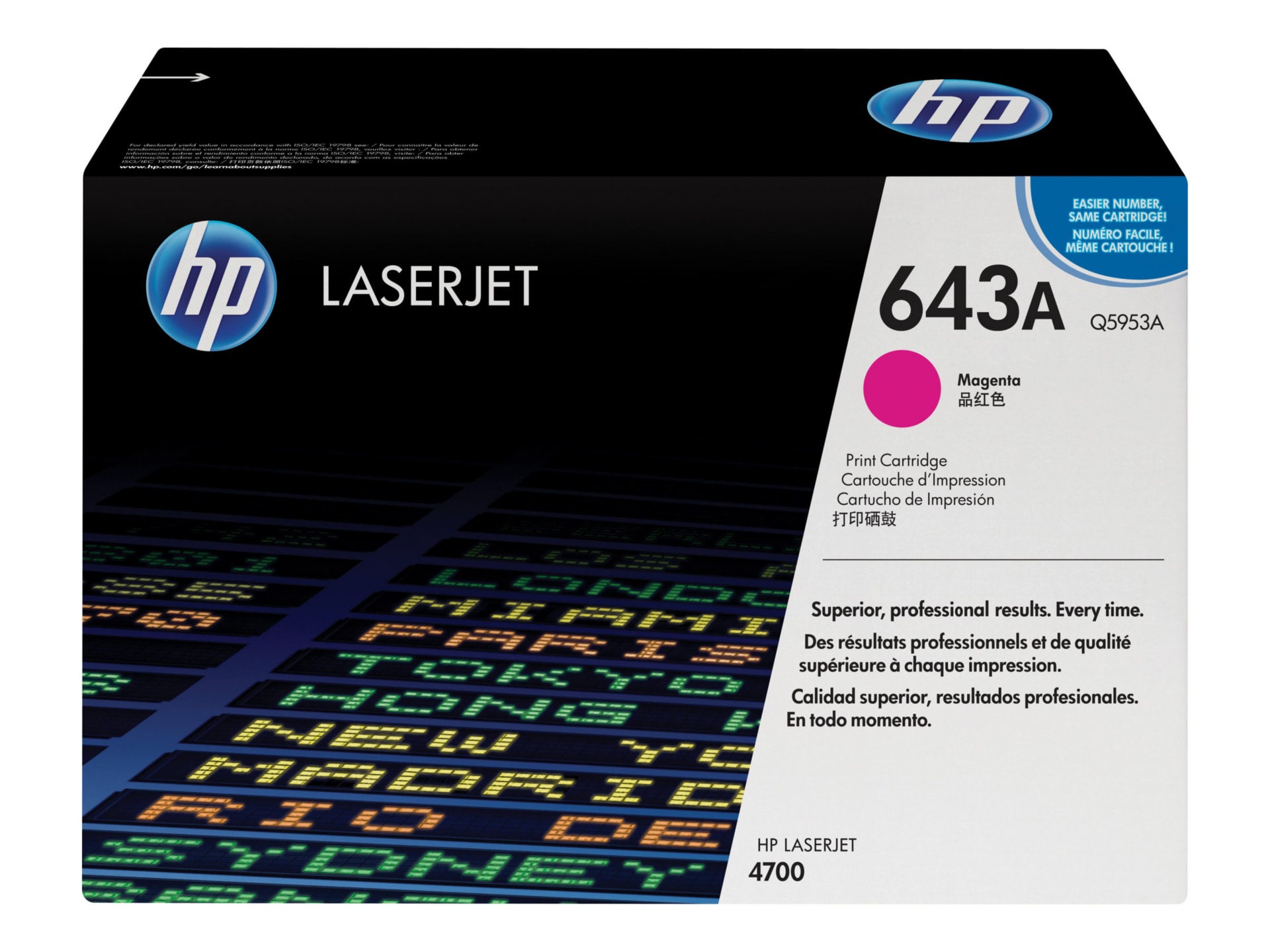 HP Color LaserJet Q5953A Magenta Toner Cartridge