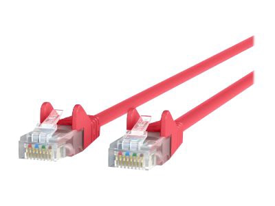 Belkin patch cable - 15 ft - red