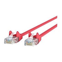 Belkin patch cable - 15 ft - red