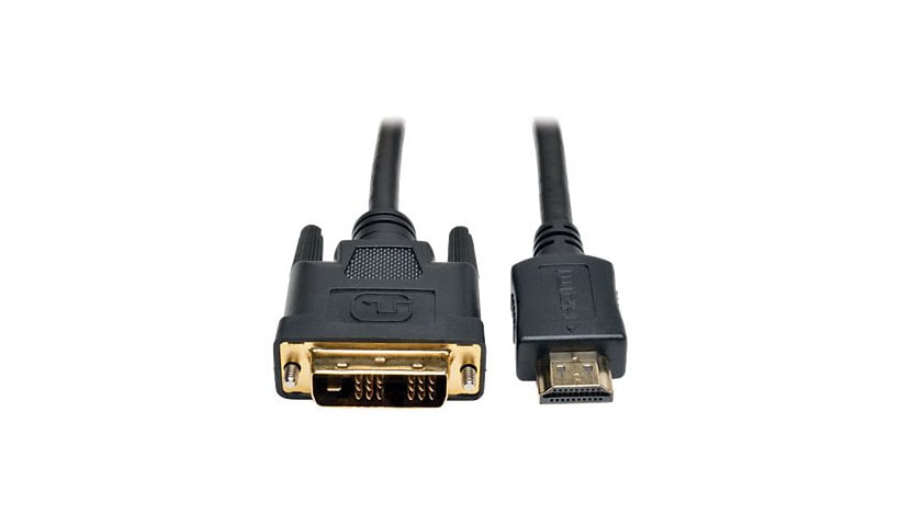 Tripp Lite 16ft HDMI to DVI-D Digital Monitor Adapter Video Converter Cable M/M 16' - câble adaptateur - 4.9 m