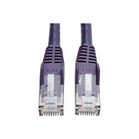 Eaton Tripp Lite Series Cat6 Gigabit Snagless Molded (UTP) Ethernet Cable (RJ45 M/M), PoE, Purple, 25 ft. (7.62 m) -