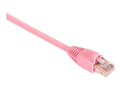Black Box 4ft Cat5 CAT5e 350mhz Pink UTP PVC Snagless Patch Cable 4'