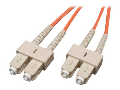 Eaton Tripp Lite Series Duplex Multimode 62.5/125 Fiber Patch Cable (SC/SC), 5M (16 ft.) - patch cable - 5 m - orange