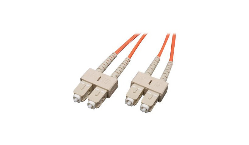 Tripp Lite 5M Duplex Multimode 62.5/125 Fiber Optic Patch Cable SC/SC 16' 16ft 5 Meter - patch cable - 5 m - orange