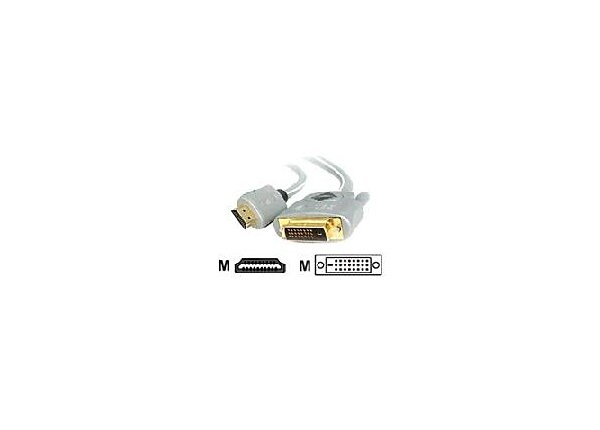 StarTech.com Premium HDMI to DVI-D Cable - video cable - 6.6 ft