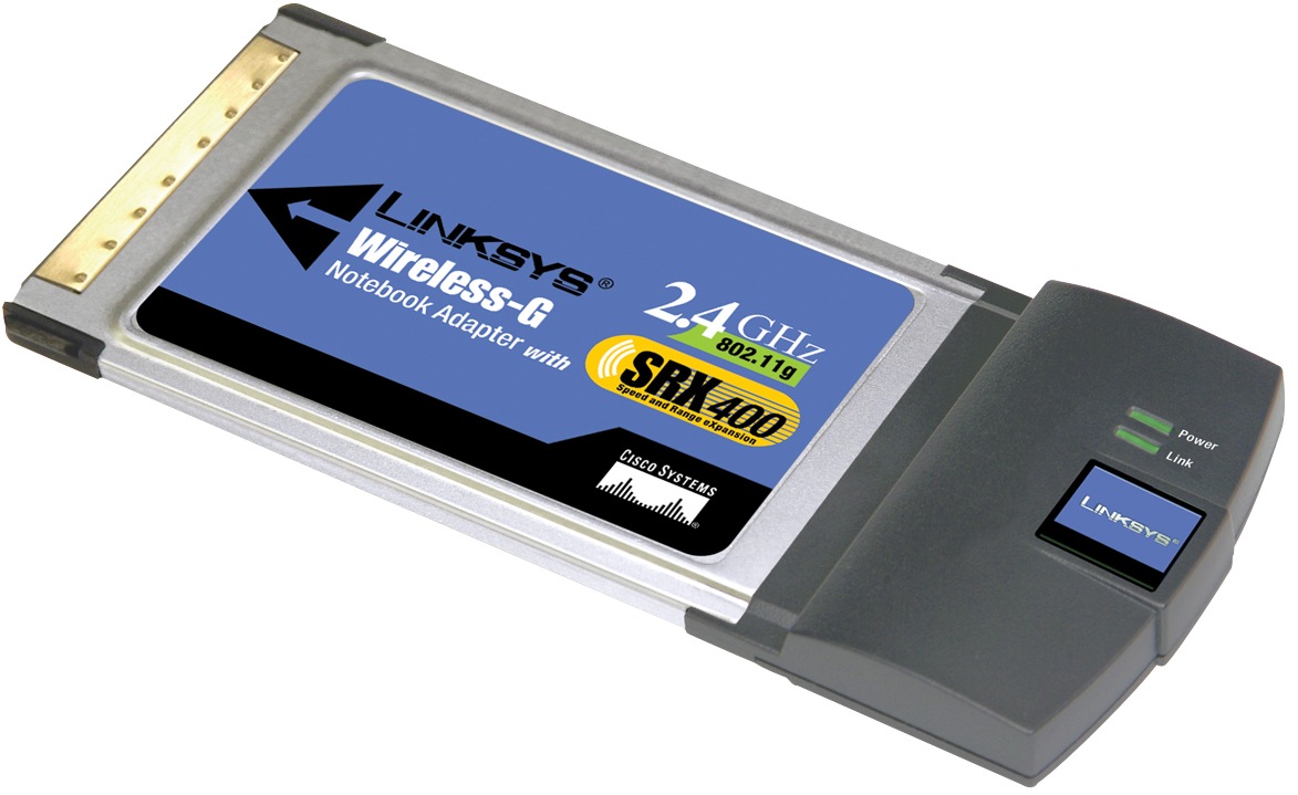 Linksys Wireless-G Notebook Adapter with SRX400