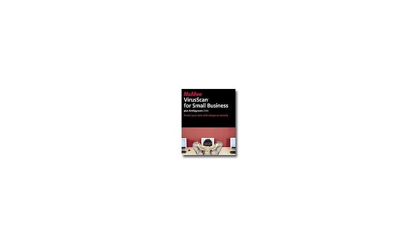 McAfee VirusScan 2006 for Small Business - box pack - 5 users