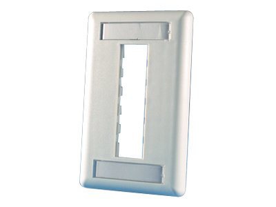 Ortronics TracJack wall mount plate