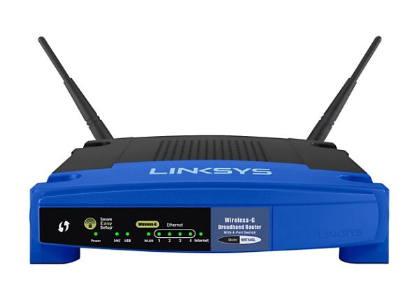 Linksys WRT54GL - wireless router - 802.11b/g - desktop