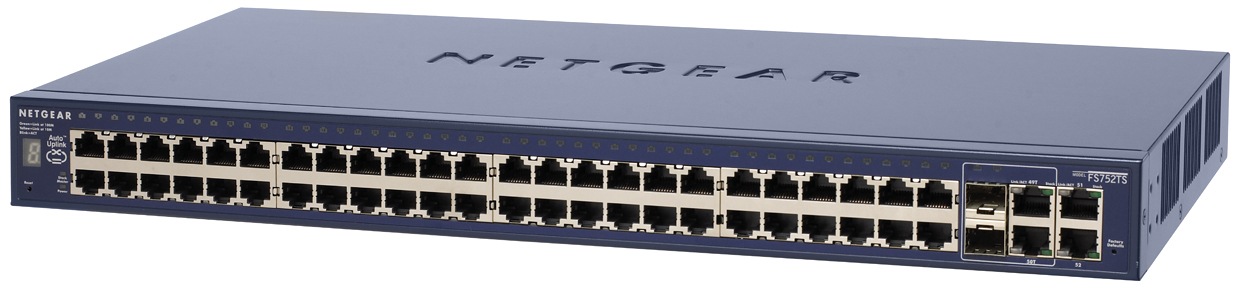 NETGEAR FS752TS 48-port 10/100 Stackable Smart Switch

