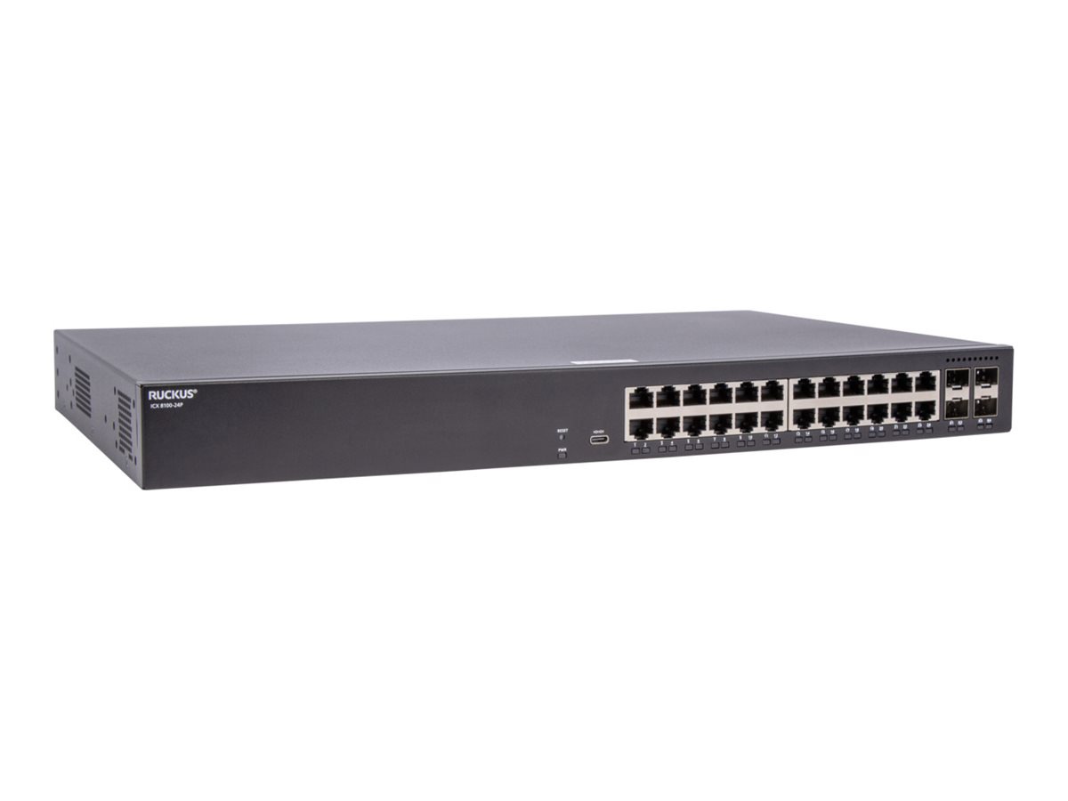 Ruckus ICX 8100 - switch - 24 ports - managed - rack-mountable