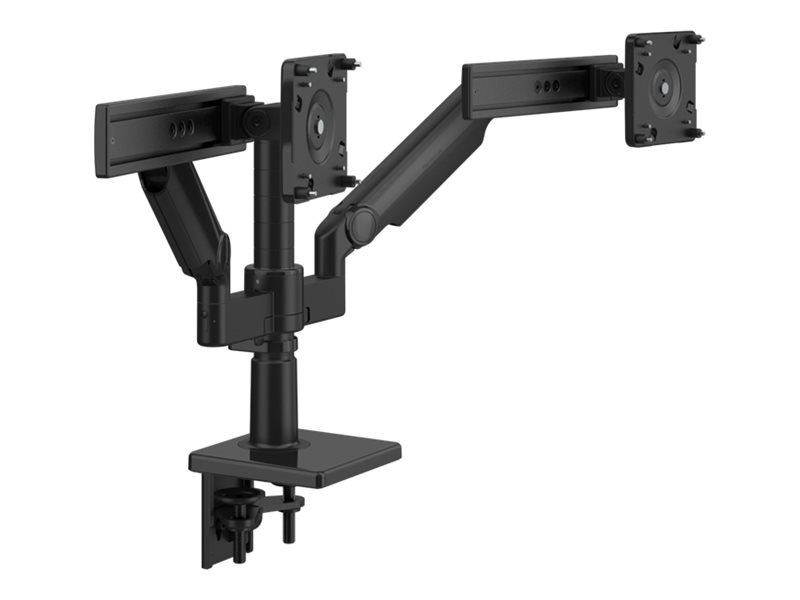 Humanscale M/FLEX M2.1 mounting kit - for 2 LCD displays - black with black