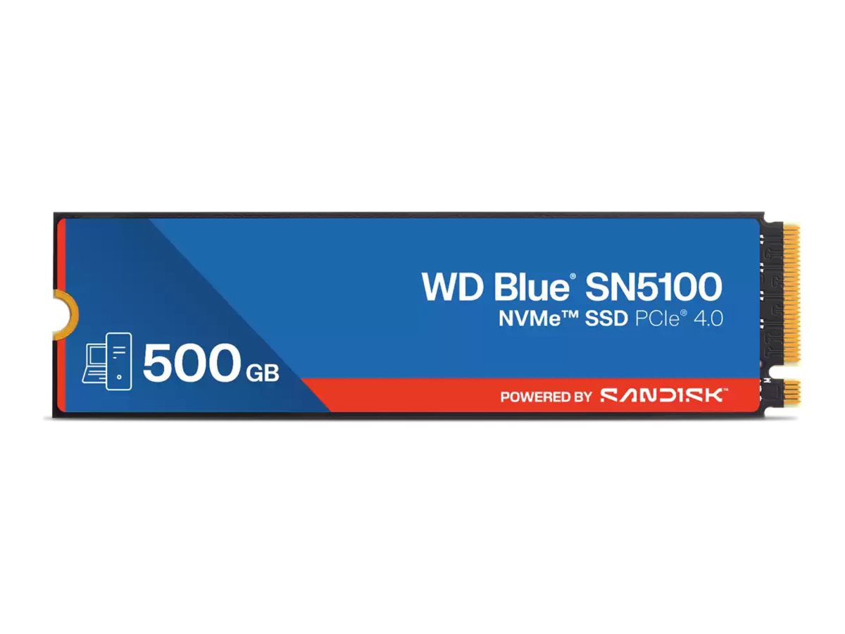 WD Blue SN5100 - SSD - 500 GB - PCIe 4.0 (NVMe)