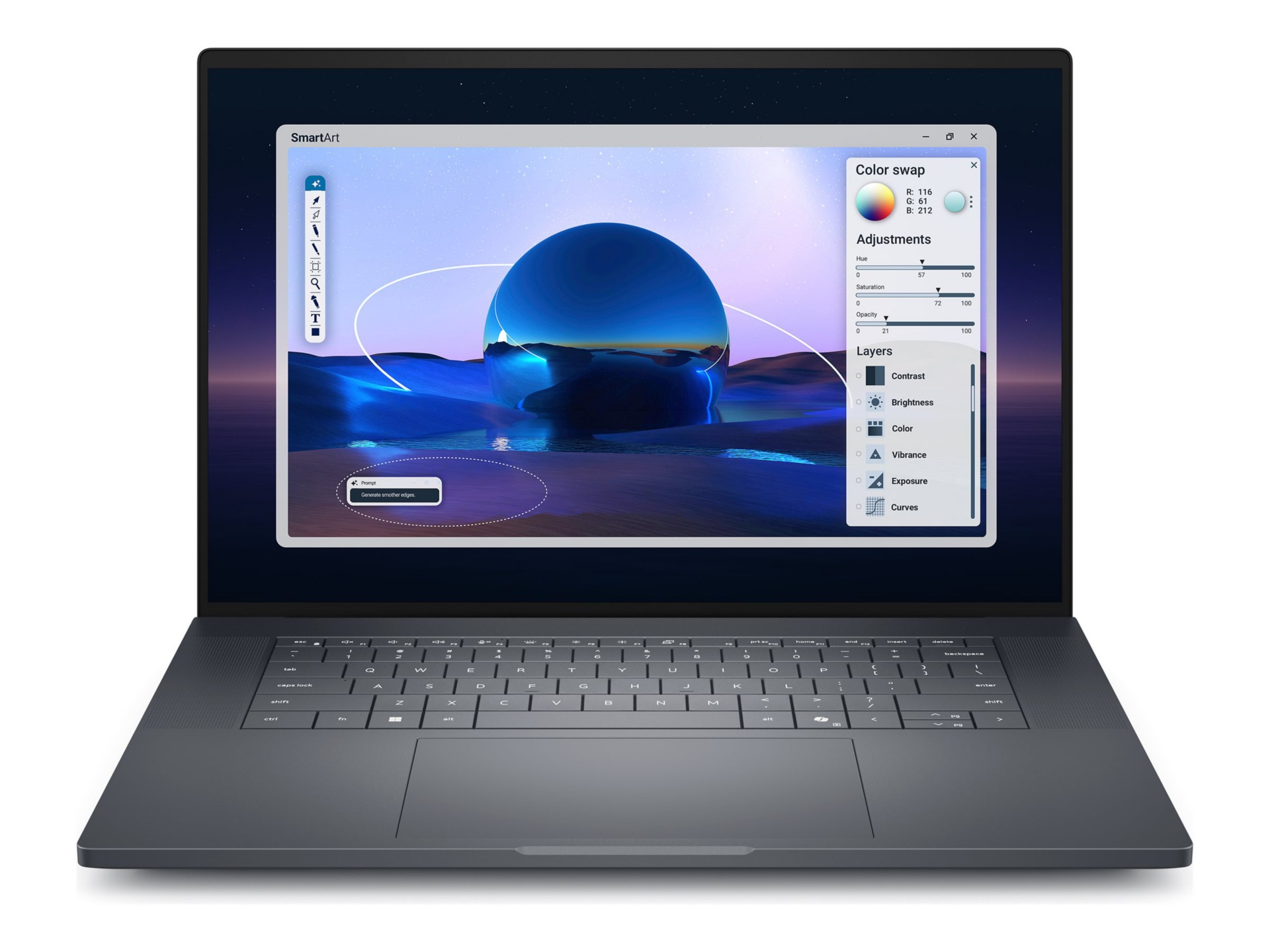 Dell Pro Max 16 Premium MA16250 - 16" - Intel Core Ultra 7 - 265H - vPro En