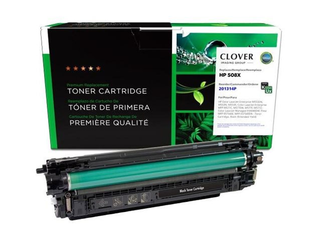 Clover Imaging Group - Extended Yield - black - compatible - remanufactured