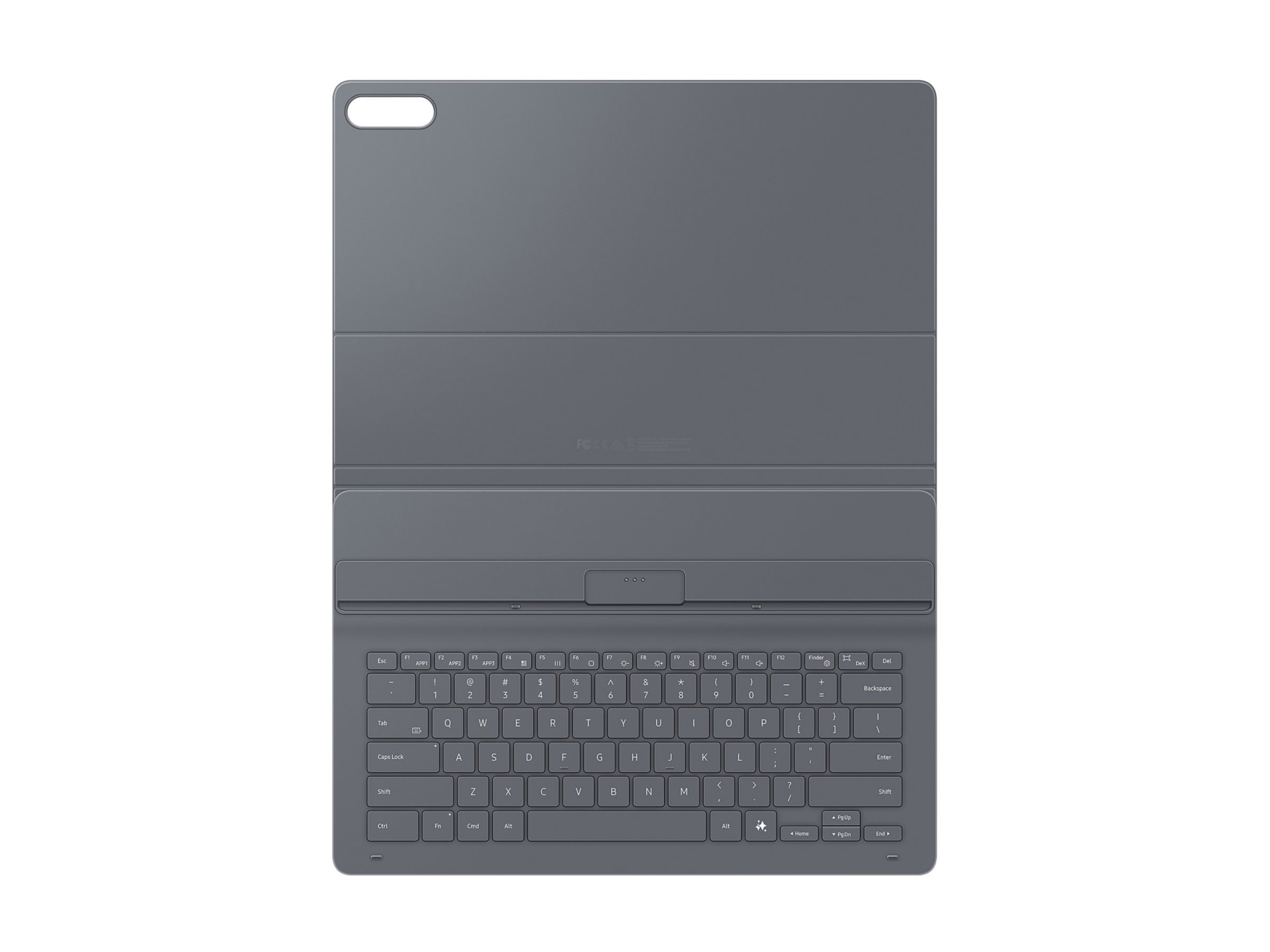 Samsung EF-DX930 - keyboard and folio case (book cover) - Slim - black Inpu