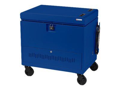 Bretford Cube Toploader TVTL30CADUSB cart - pre-wired - for 30 tablets / no