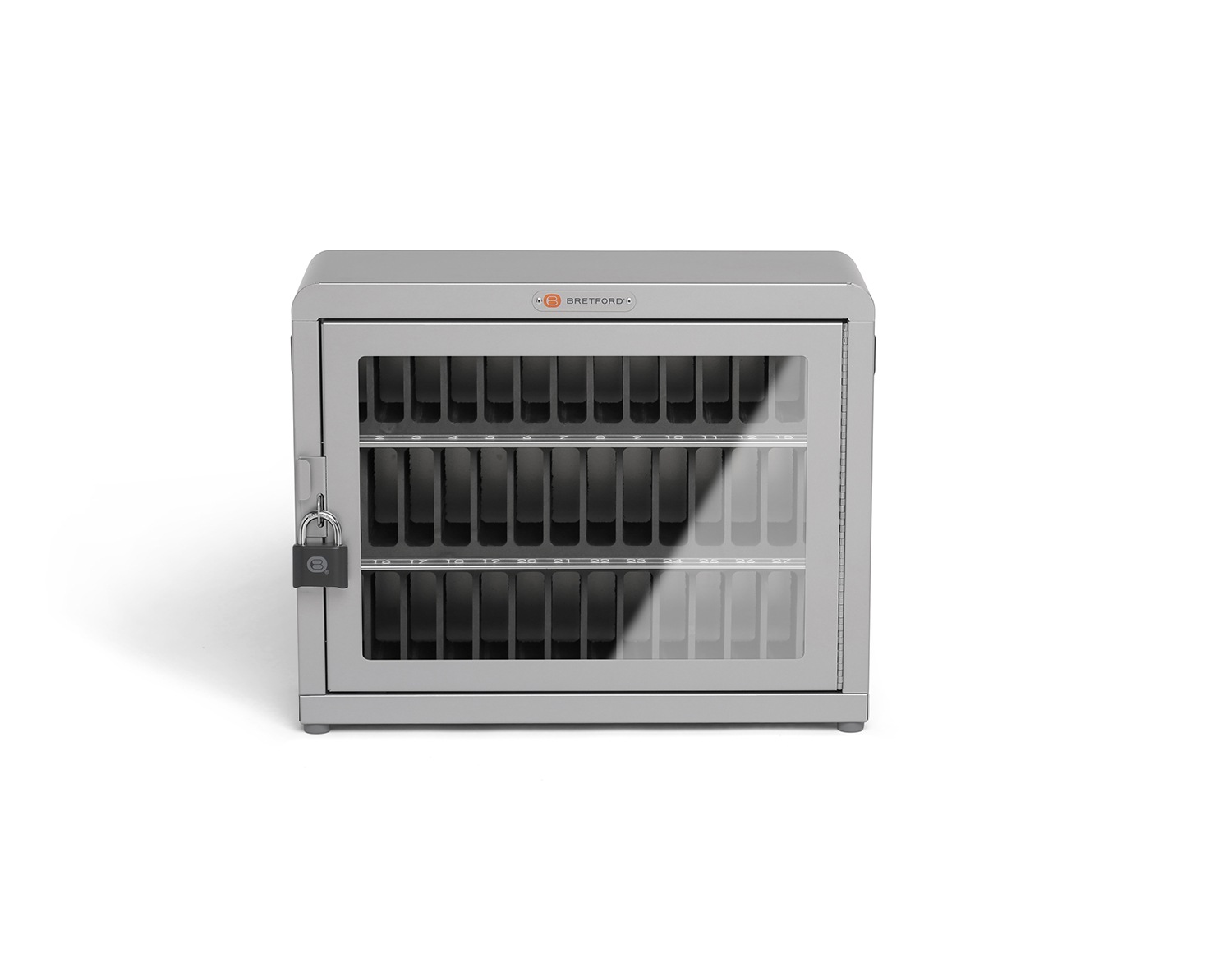 Bretford CUBE Phocus Station for 42 Smartphones - Charcoal