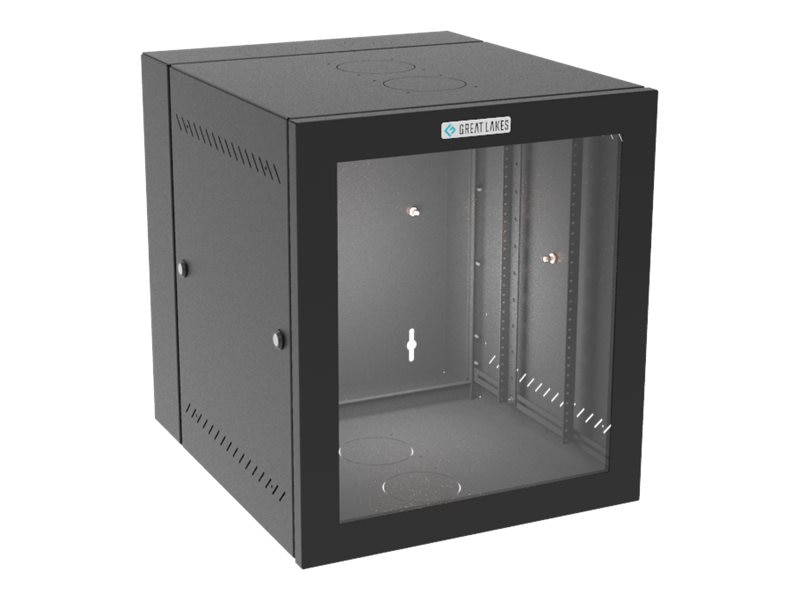 Great Lakes - cabinet - plexi door - 12U