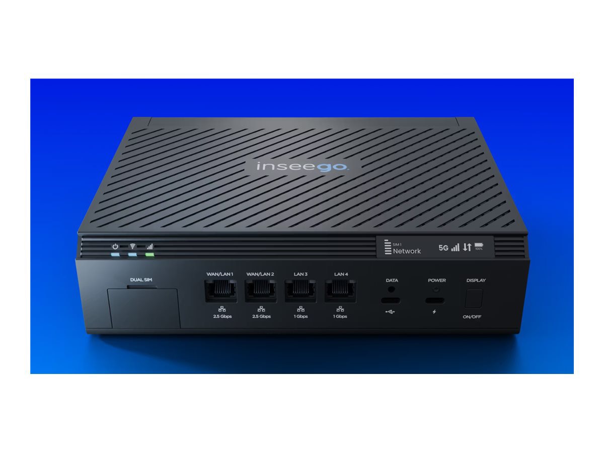 Inseego Wavemaker FX4200 - wireless router - WWAN - Wi-Fi 7, LTE - 5G - desktop - TAA Compliant