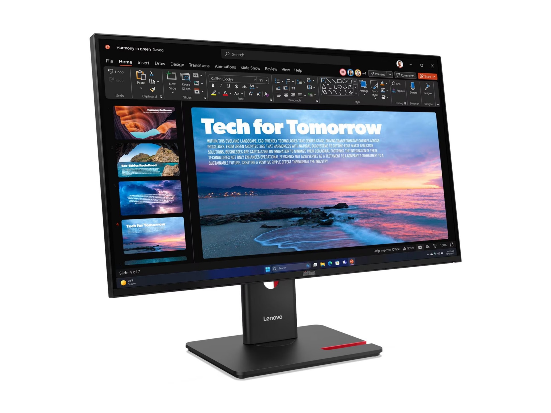 Lenovo ThinkVision T27qd-40 - Thumbnail 2