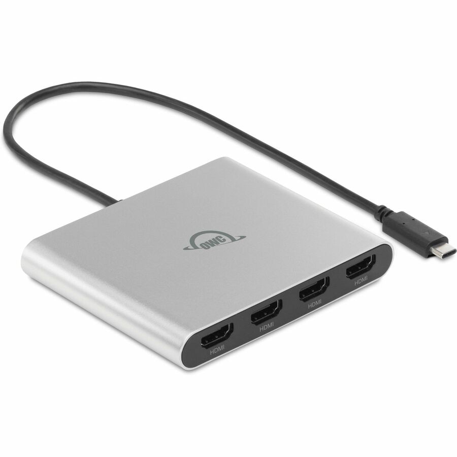 OWC USB-C to Quad HDMI 4K Adapter With DisplayLink Pro