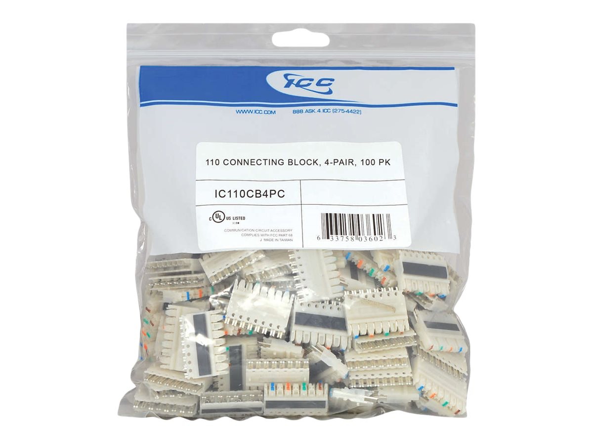 ICC IC110CB4PC - connecting block