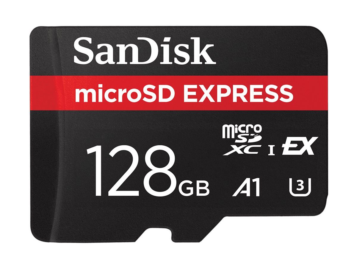 SanDisk Express - flash memory card - 128 GB - microSDXC UHS-I