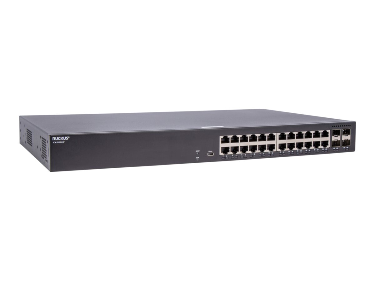 Ruckus ICX 8100-24P - switch - 24 ports - managed - rack-mountable