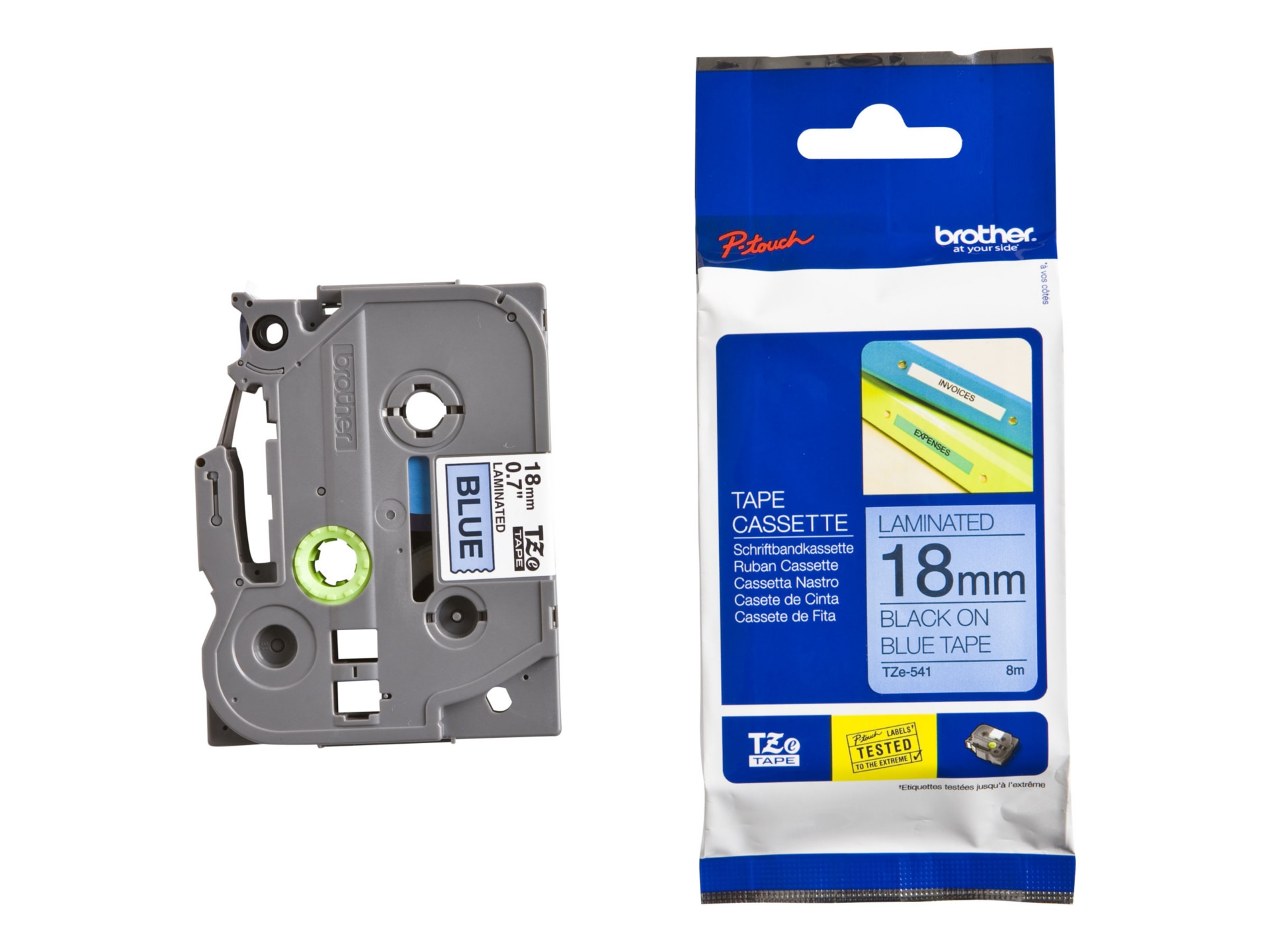 Brother TZe-541 - laminated tape - 1 cassette(s) -