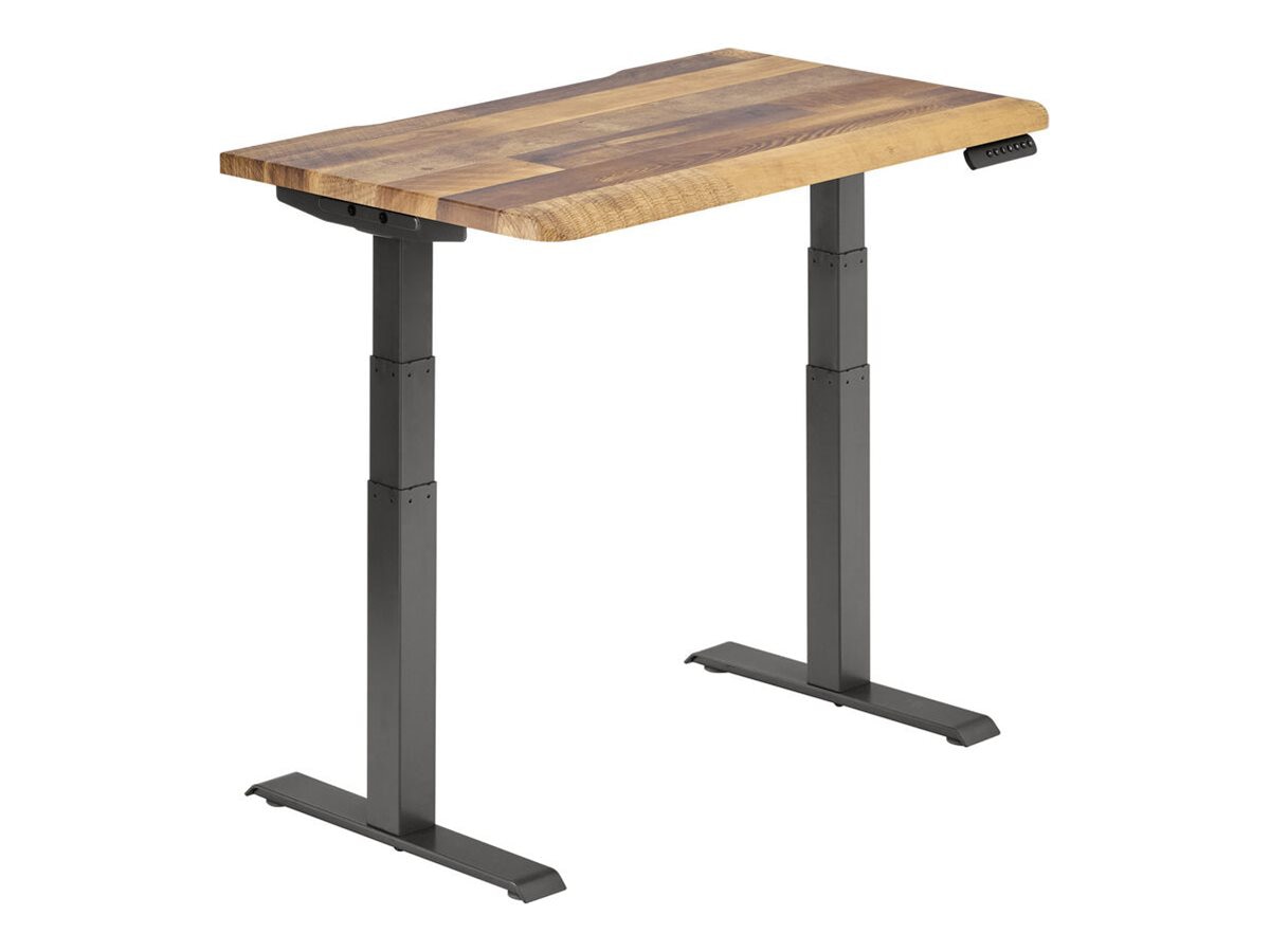 Vari ComfortEdge - sit/standing desk - rectangular with contoured side - re